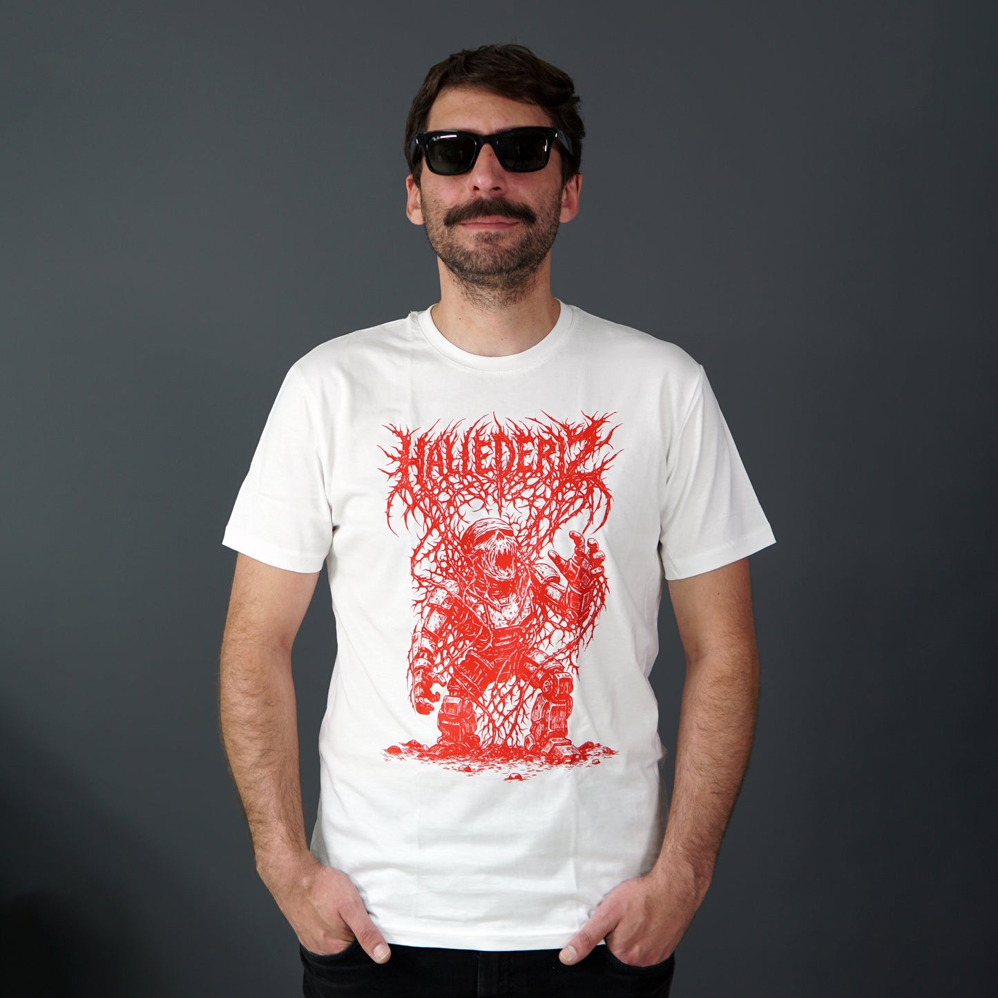 Hallederiz Vahşi Ölüm Metali Tişört