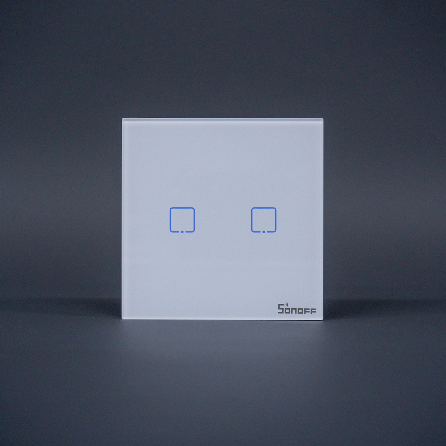 T0-EU-2C Akıllı Dokunmatik Duvar Anahtarı 2 Kanallı